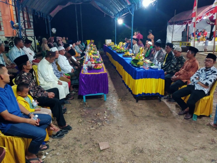 Doa Bersama Dalam Rangka HUT RI Ke-78  Dan HUT Desa Persiapan Pangkalan Lada Ke-3  Tahun 2023